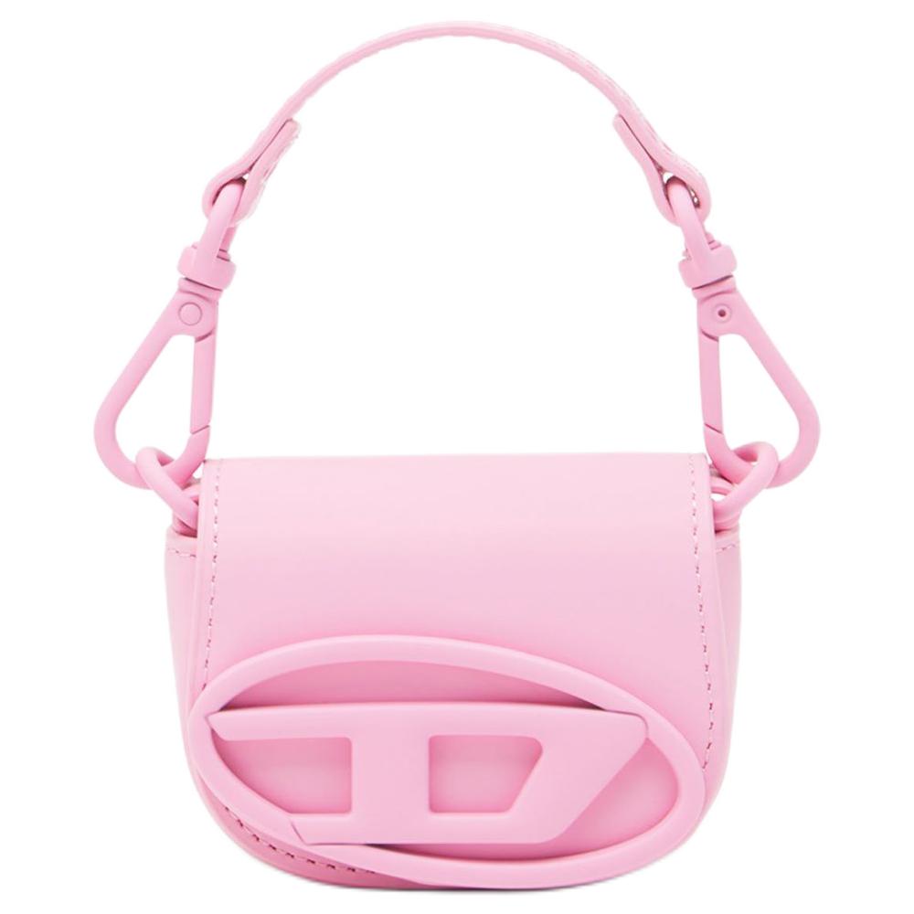 

DIESEL Кожаная сумка мини женская розовая, Pink