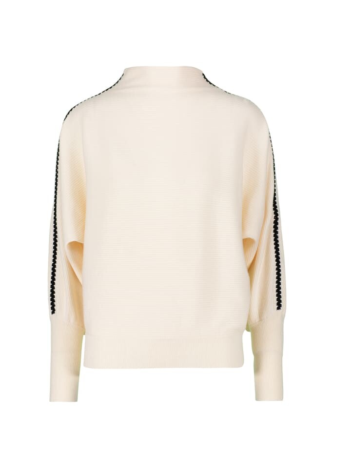 

Пуловер Zero Pullover mit Kontraststreifen, цвет Patch CreamBlack