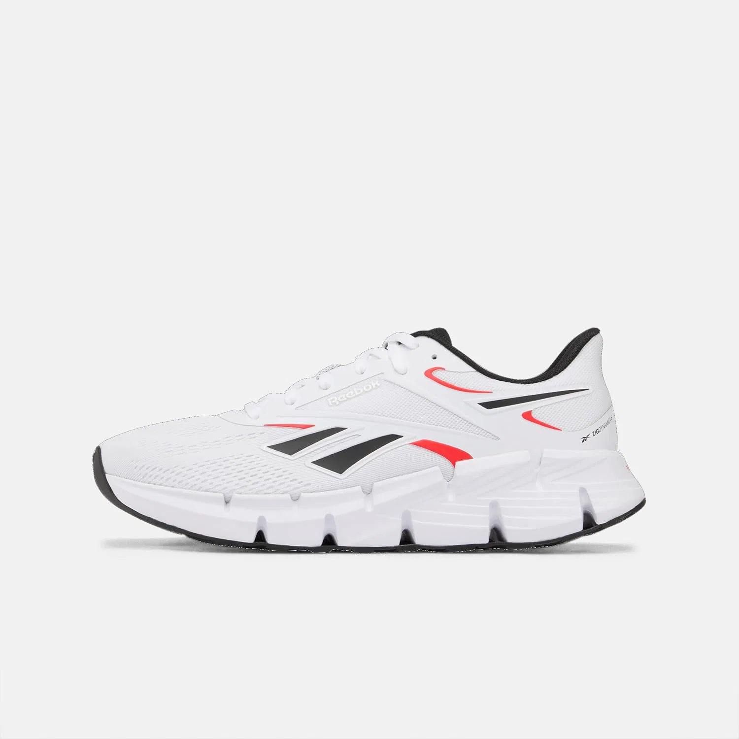 Мужские кроссовки Reebok Zig Dynamica 6, Ftwr White Core Black Energy Red — фото 3