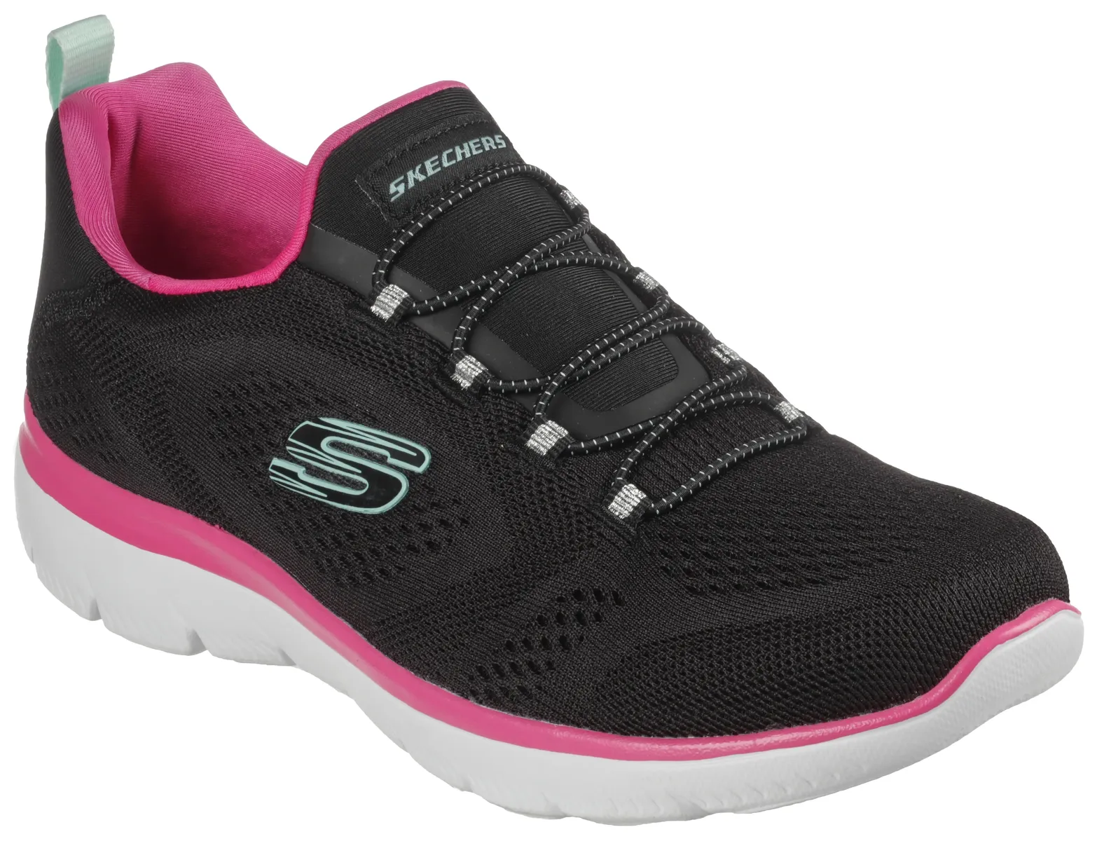 

Слипоны Skechers "SUMMITS PERFECT VIEWS", повседневная обувь, полуботинки, пригодные для машинной стирки, черный