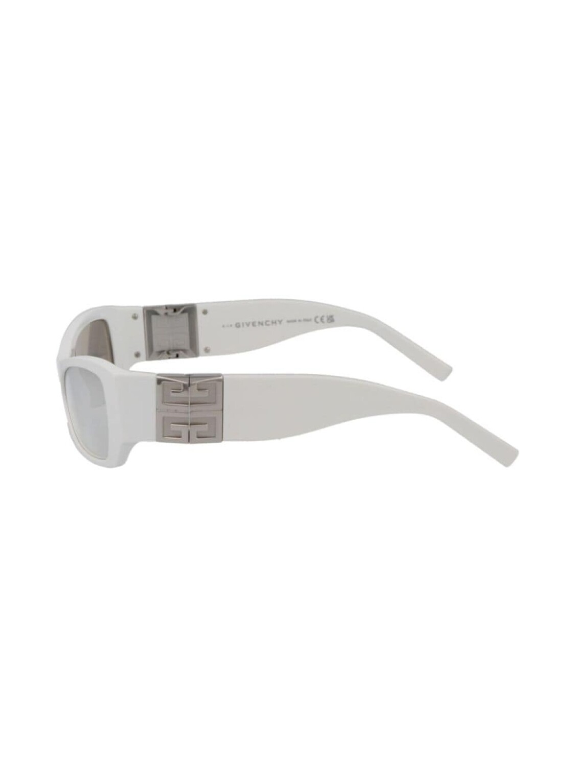 Солнцезащитные очки Givenchy Eyewear в прямоугольной оправе, белый — фото 3