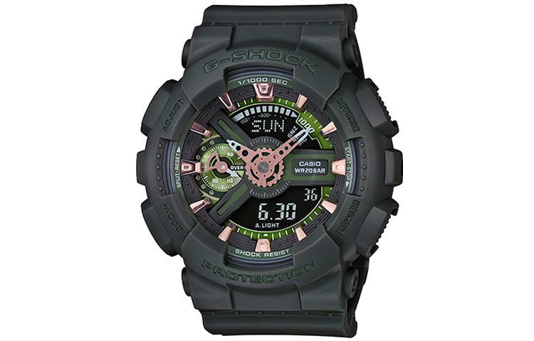 

Женские часы YOUTH Green GMA-S110CM-3A CASIO