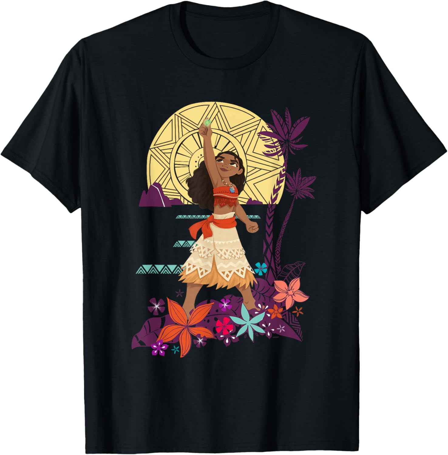 

Футболка Disney Princess Moana Heart of Te Fitty, черная