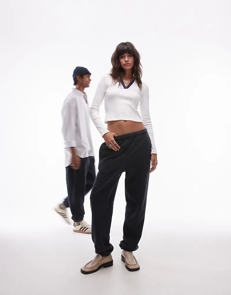 

Джоггеры черного цвета Lacoste