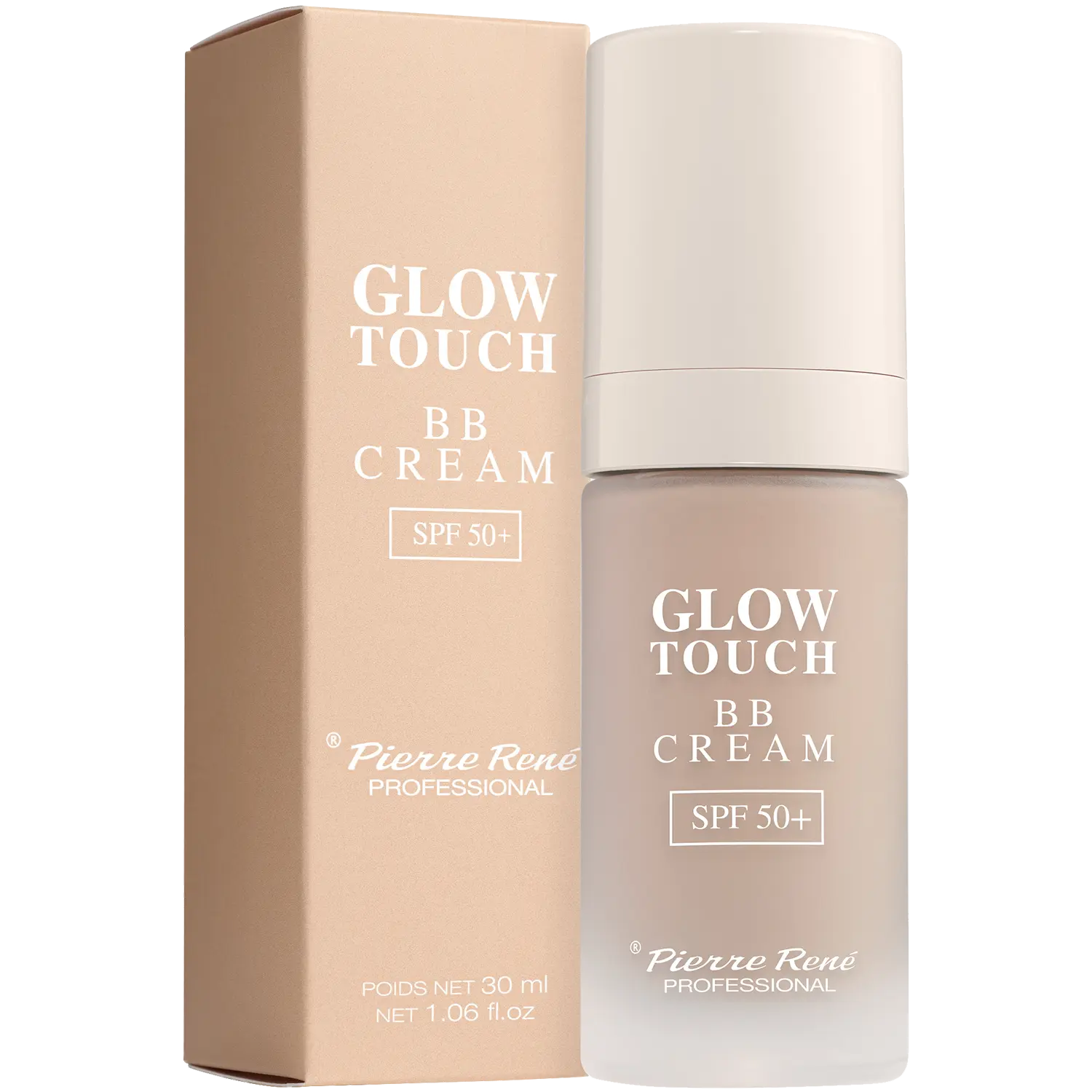 

Легкий bb-крем для лица spf50+ 02 Pierre René Glow Touch, 30 мл