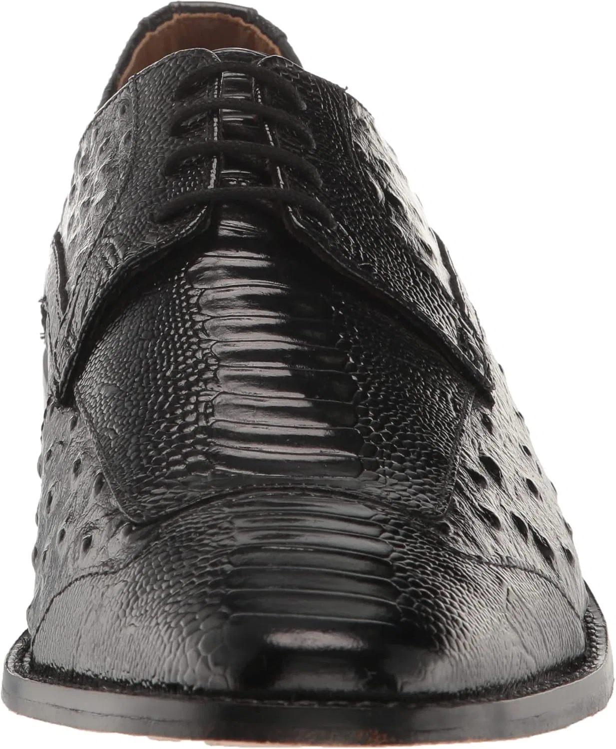 Мужские оксфорды Fanelli Wingtip от Stacy Adams, Black — фото 2