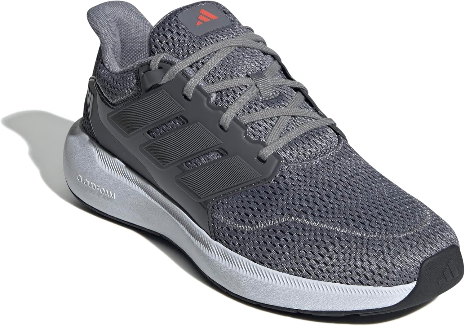 Мужские кроссовки Adidas Ultimashow 2.0, серый/алый — фото 3