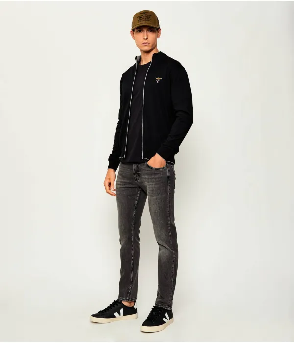 Джинсы делавэр бо Skinny fit Boss Orange, серый — фото 2