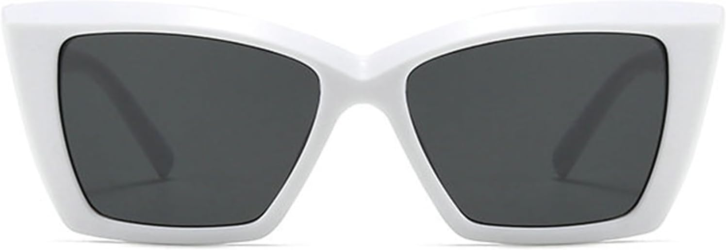 

Женские солнцезащитные очки «Кошачий глаз» в стиле панк, модель 2025, роскошные дизайнерские ретро-квадратные очки для женщин, винтажные очки с защитой от УФ-излучения UV400 helena, C4