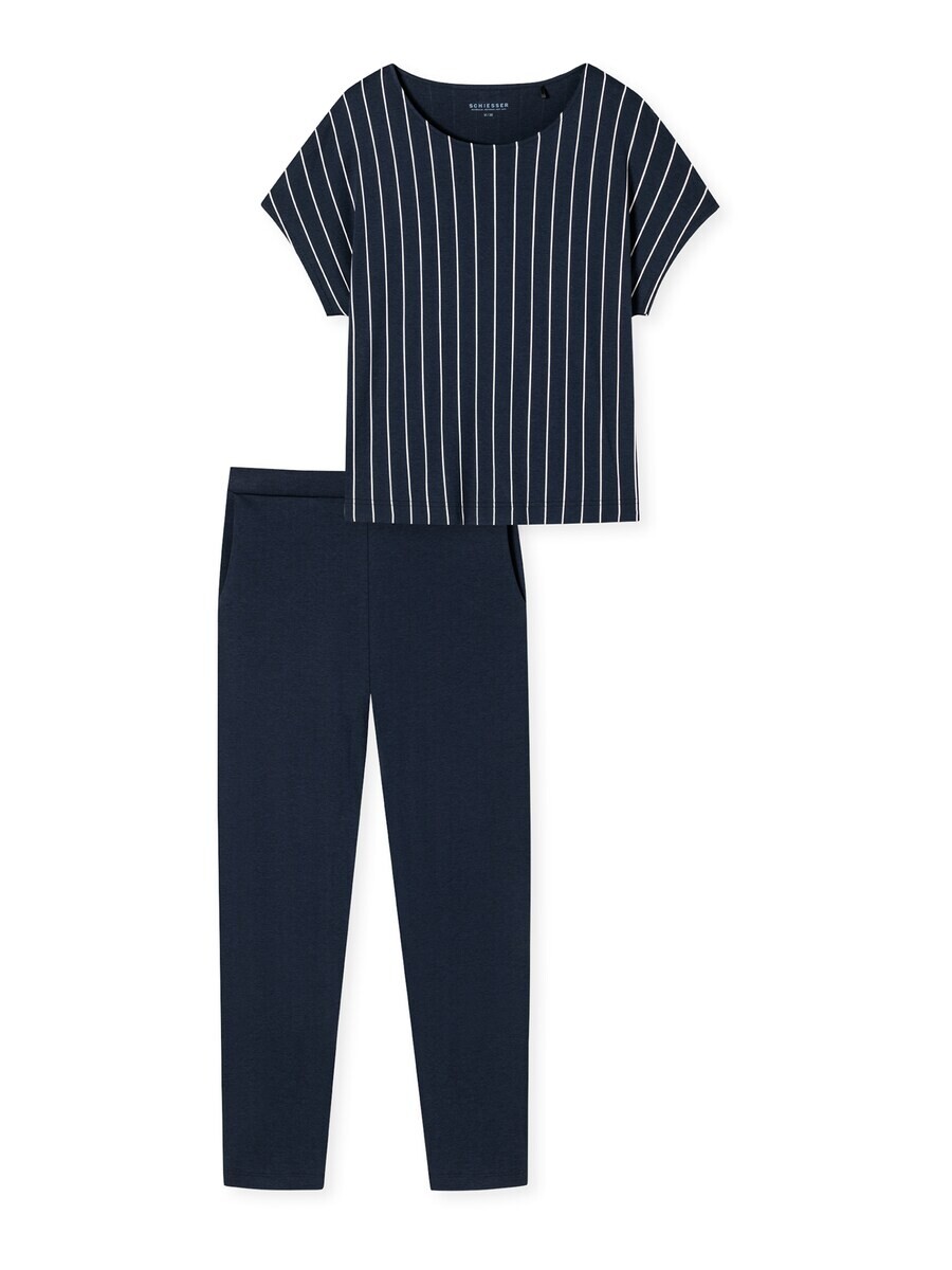 

Пижама SCHIESSER Pajama, темно-синий