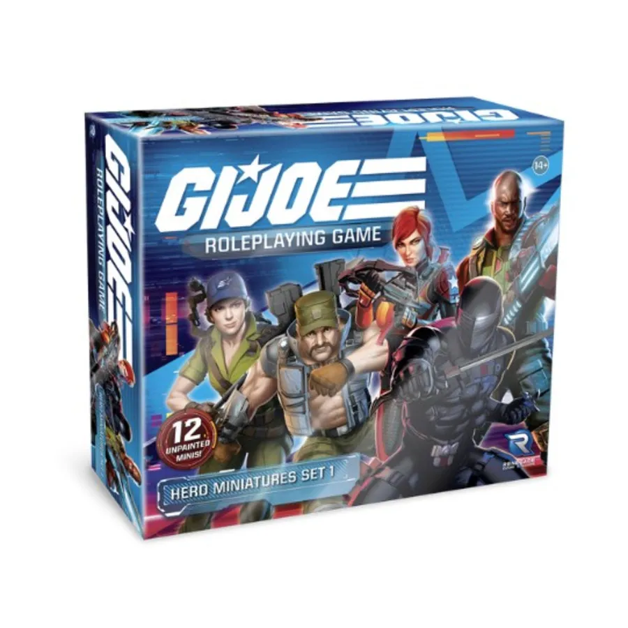 

Бокс-сет миниатюр G.I. Joe Hero Miniatures Set #1, G.I. Joe Role Playing Game