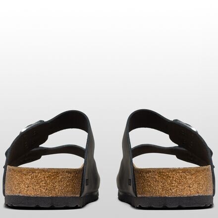 Кожаные сандалии Arizona мужские Birkenstock, цвет Black Oiled Leather — фото 2