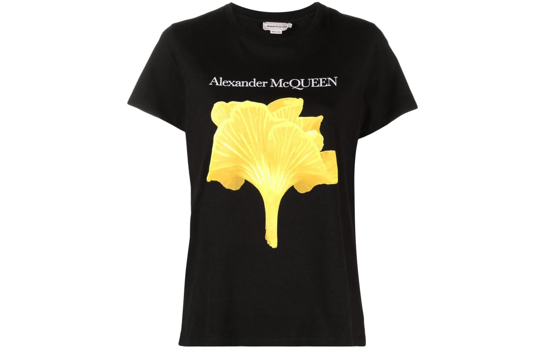 

Alexander McQueen Футболка женская черная