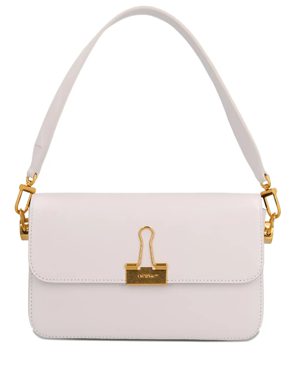 

Плечевая сумка M Plain Blinder с застежкой-булавкой OFF-WHITE, белый