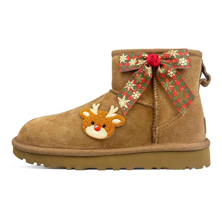 

CLASSIC MINI Зимние ботинки женские верблюжьи Ugg, коричневый