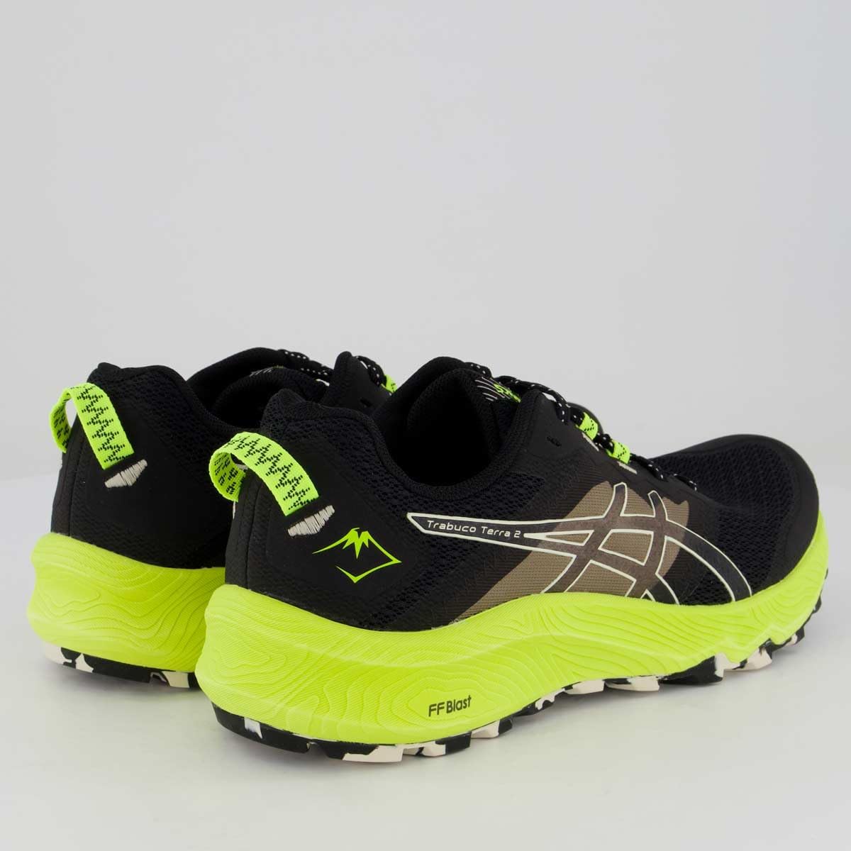 Беговые кроссовки ASICS Men's Trabuco Terra 2, черный — фото 3