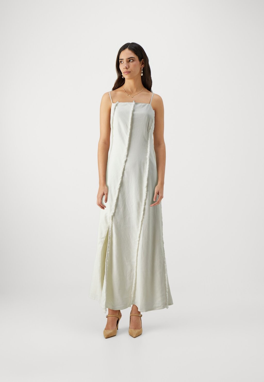 

Коктейльное платье / Вечернее платье Samalta Dress Samsøe Samsøe, кремовый