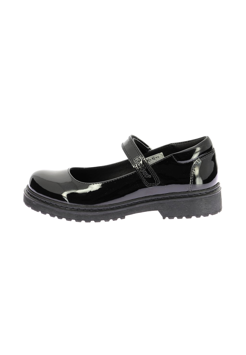 

Балетки с ремешком Kickers, черный