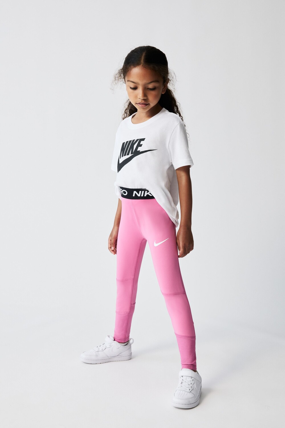 

Леггинсы для маленьких детей Nike, розовый