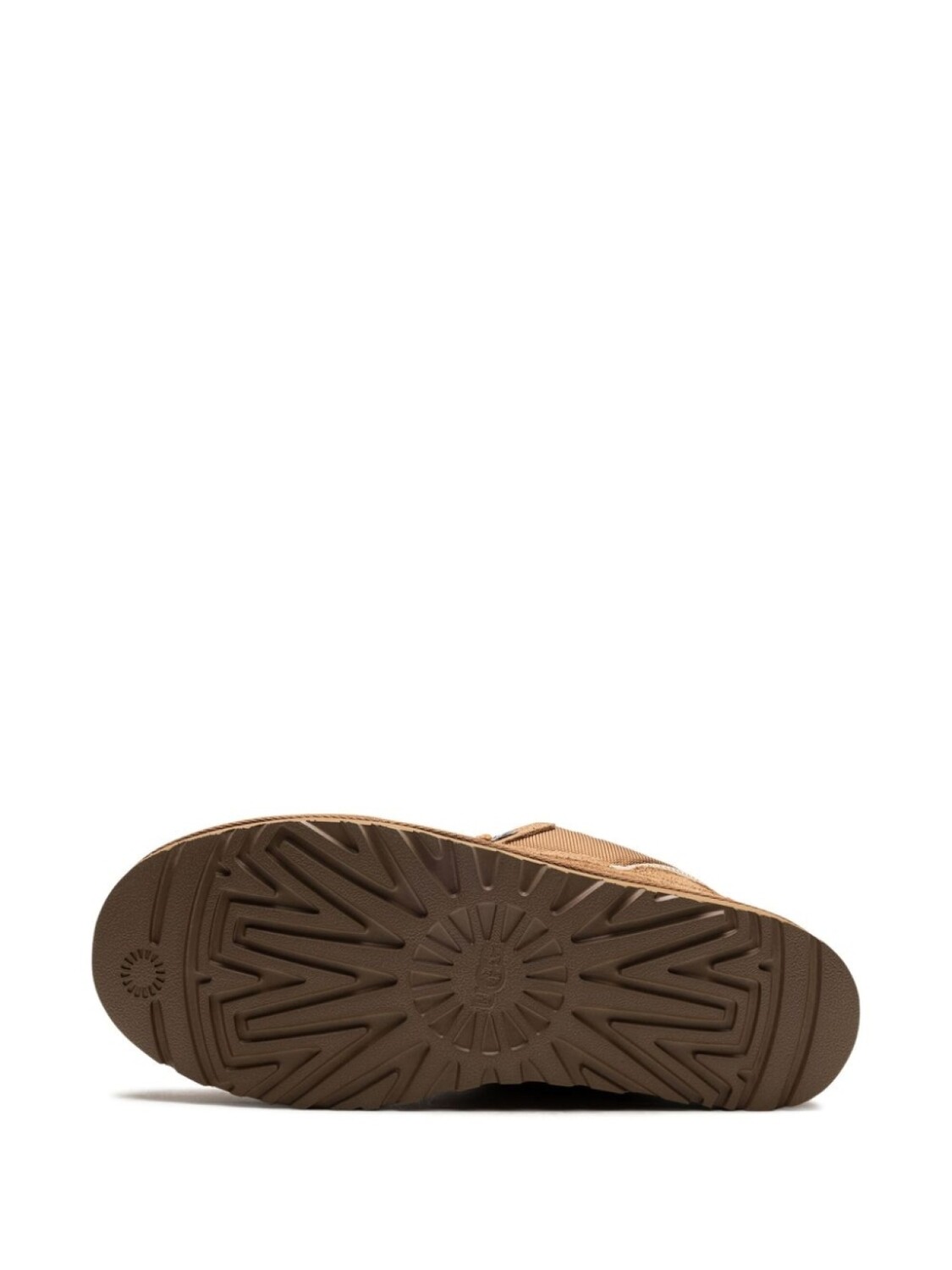Мужские ботинки UGG Lowmel замшевые с овчиной, коричневый — фото 4