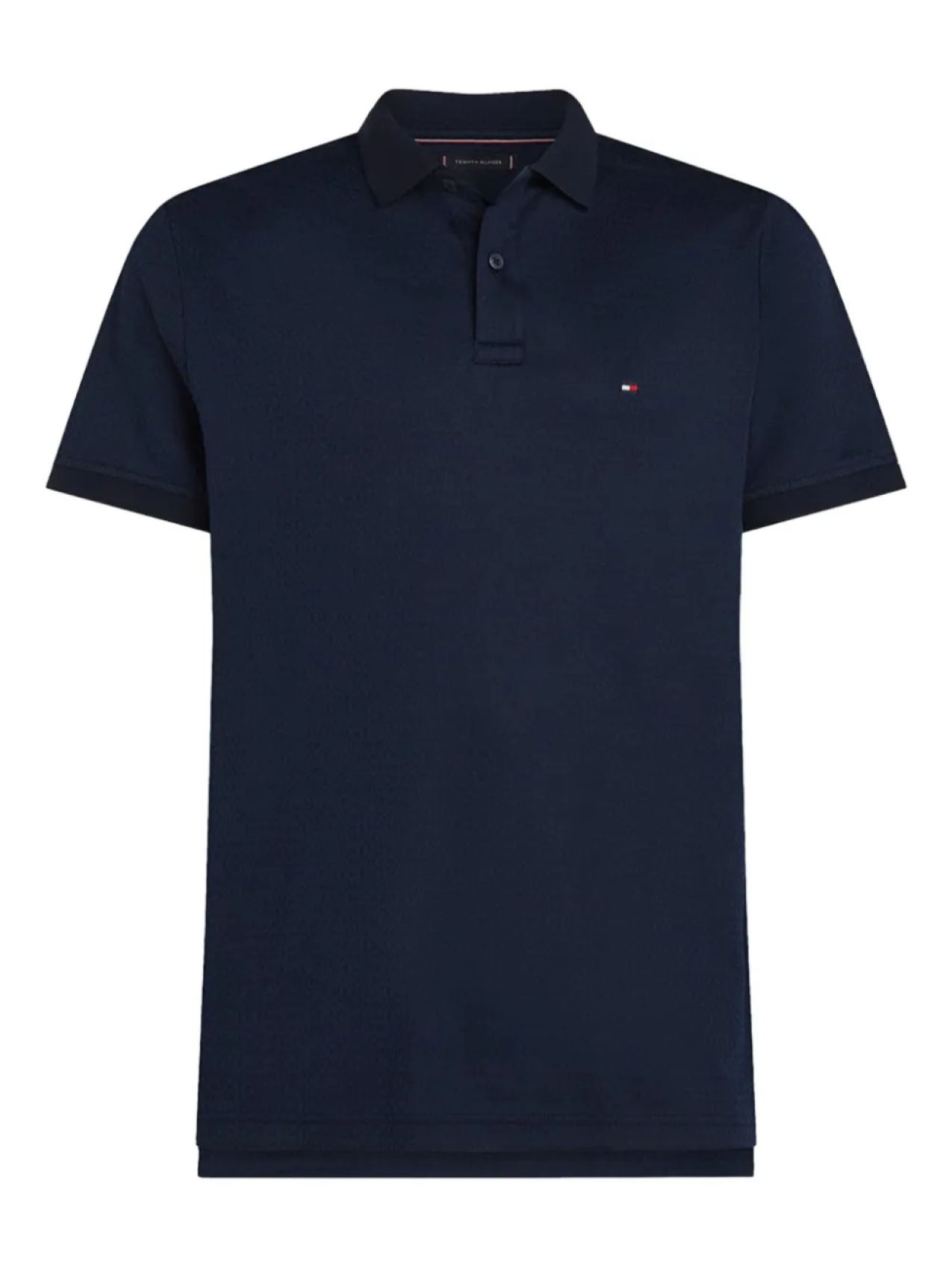 

Текстурированная рубашка поло Tommy Hilfiger, синий