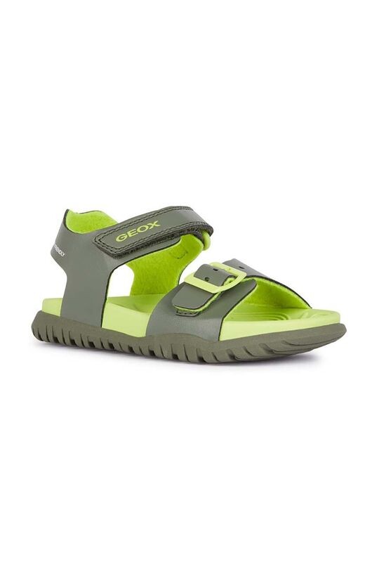 Geox Детские сандалии SANDAL FUSBETTO, зеленый