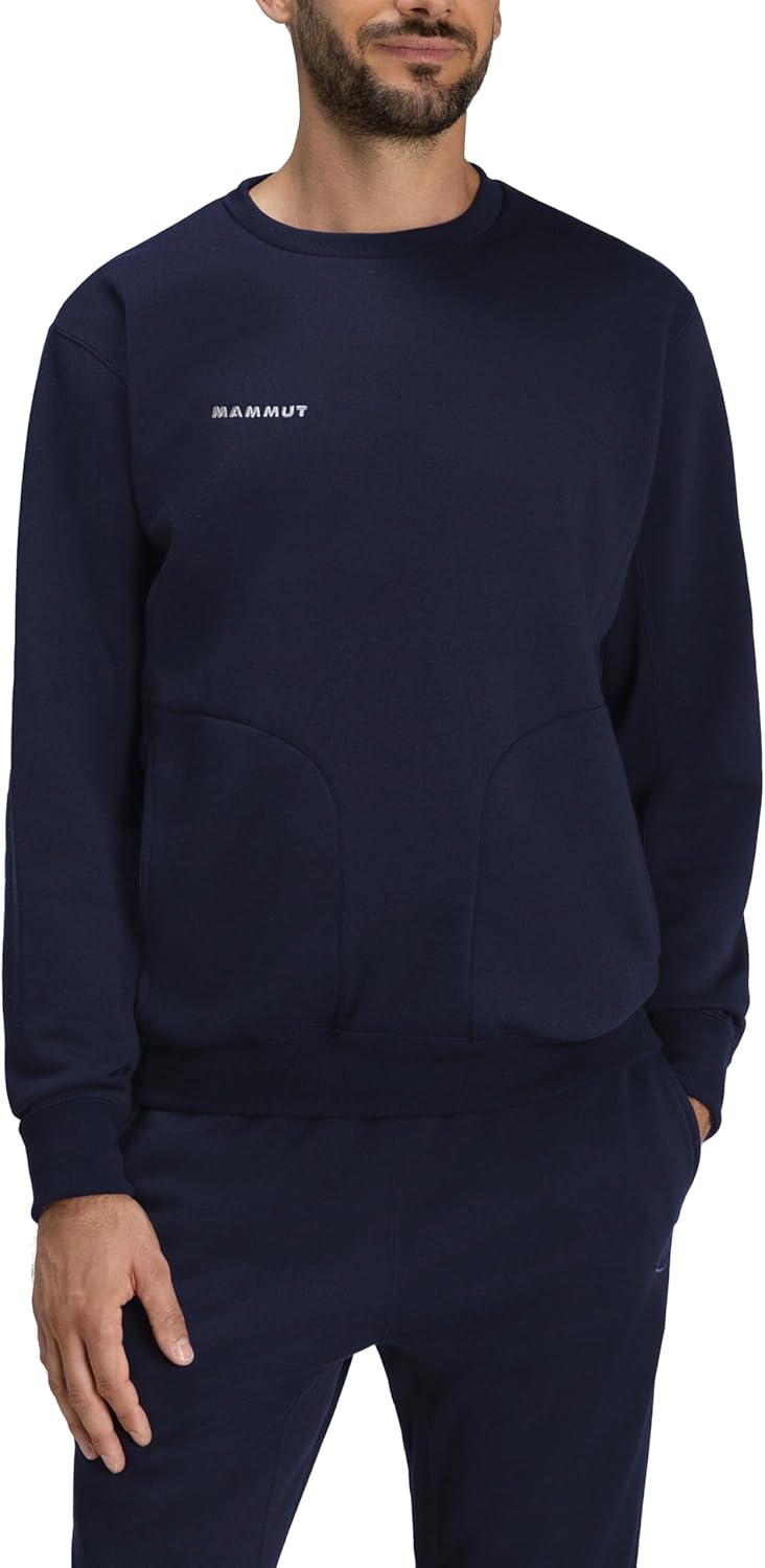 

Футболка Mammut Essential ML Crew Neck AF (унисекс, для взрослых) - азиатский крой, морской, Синий, Футболка Mammut Essential ML Crew Neck AF (унисекс, для взрослых) - азиатский крой, морской