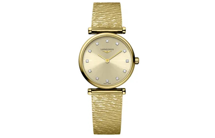 

LONGINES Часы Women's Jialan Collection Watch, Gold Dial