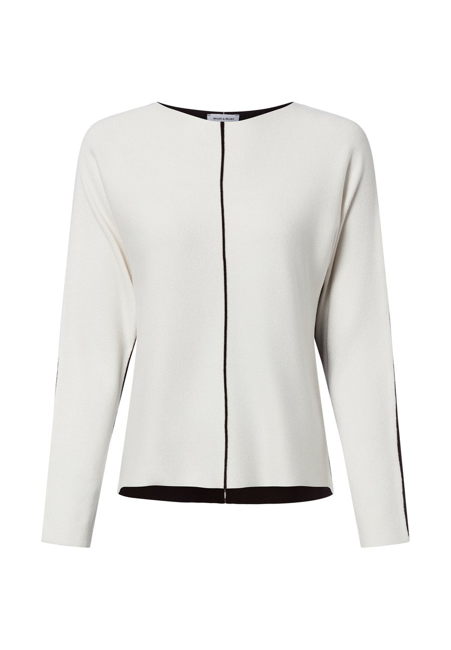 

Джемпер More & More PULLOVER, Ecru/Schwarz/White