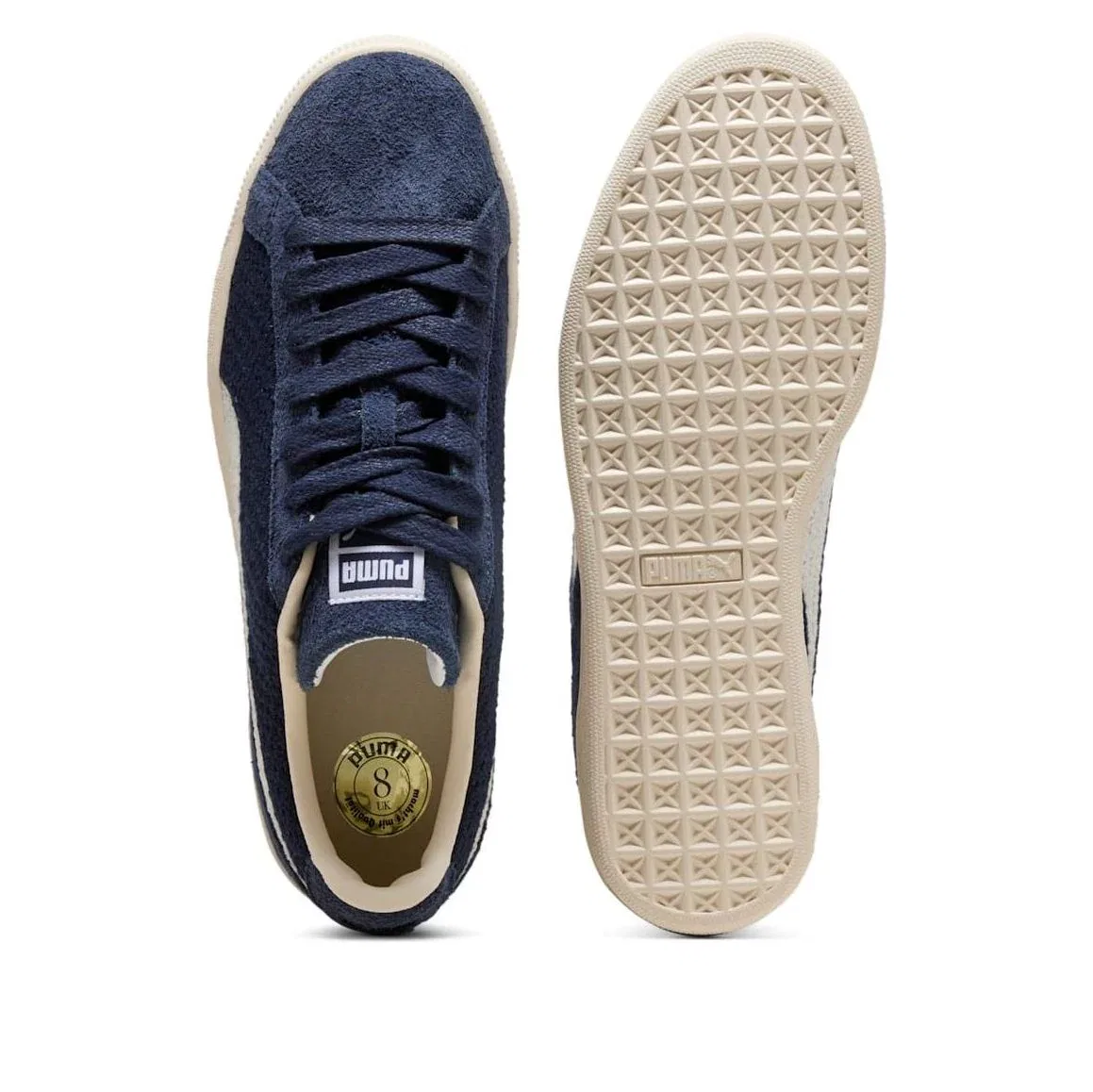 Кроссовки PUMA Suede Crochet 'PUMA Navy PUMA White' 406090-01, темно-синий — фото 3