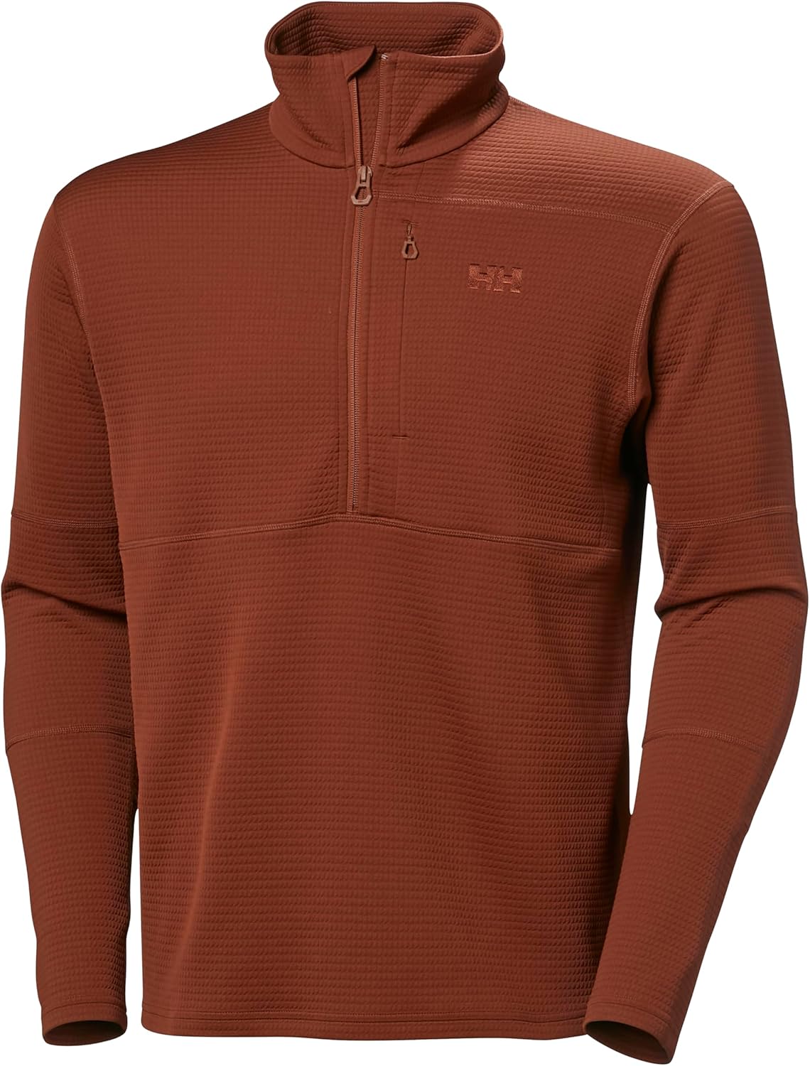 

Helly-Hansen Evolved Air 1/2 Zip Midlayer мужская флисовая куртка - легкая, быстросохнущая одежда для активного отдыха Helly Hansen, 301 Iron Oxide