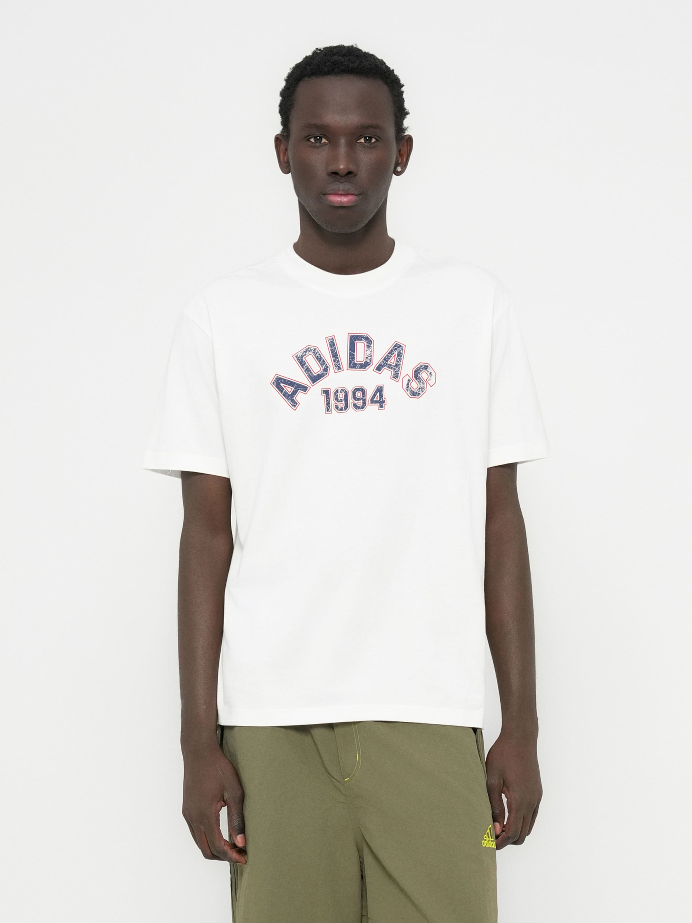 Adidas Originals Футболка в белом цвете — фото 2