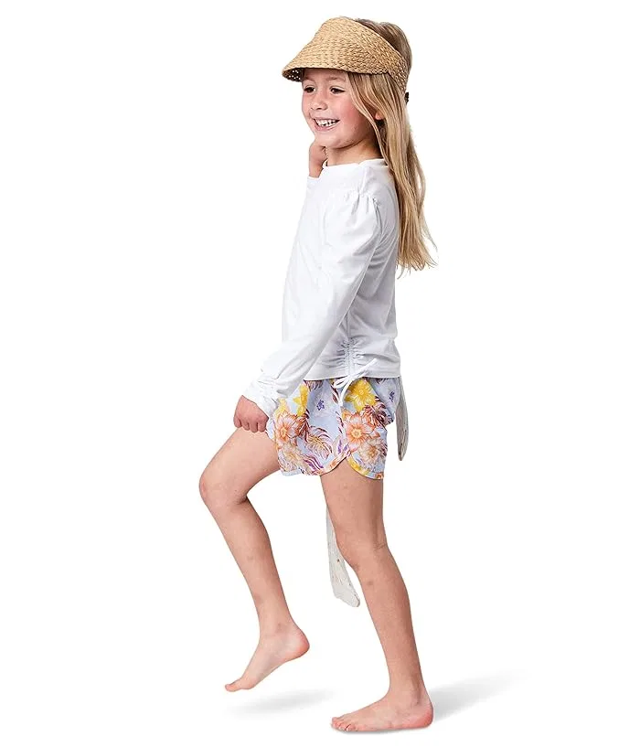 Рашгард с длинным рукавом модель Rouched Snapper Rock Kids, Blue — фото 3