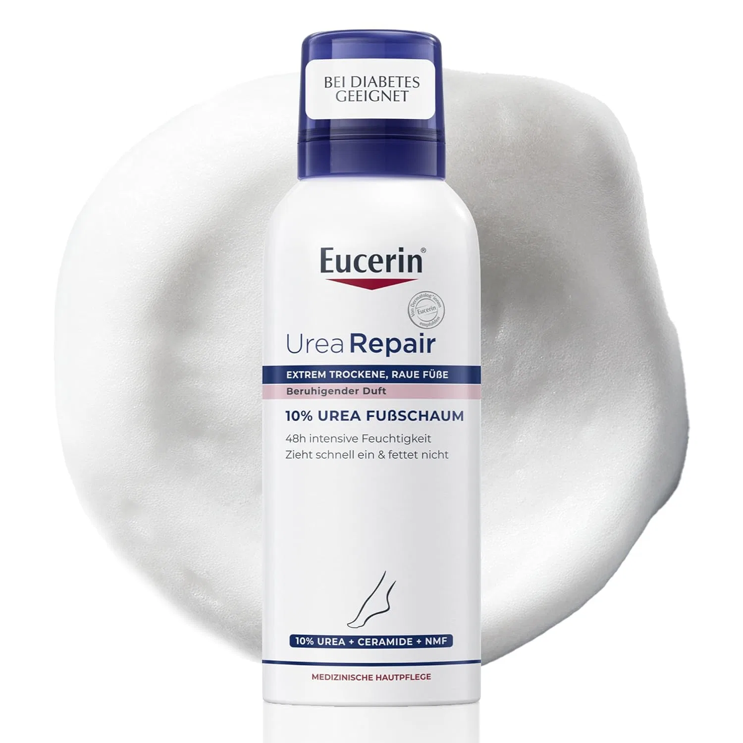Восстанавливающая пена для ног «UreaRepair 10% Urea» от Eucerin Eucerin