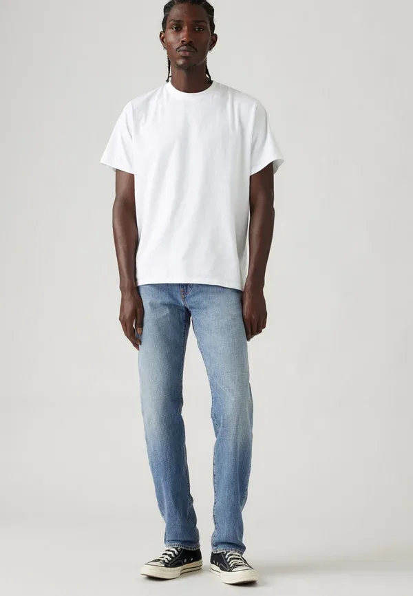 Джинсы зауженные Levi'S 502 Tapered Fit, новый синий — фото 4