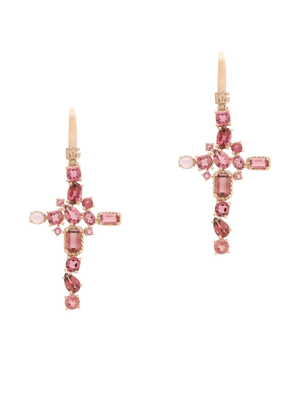 

Серьги Anna из красного золота с турмалином DOLCE & GABBANA, красный