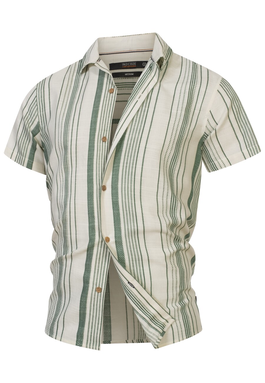 

Рубашка на пуговицах классического кроя INDICODE JEANS Kiss, White