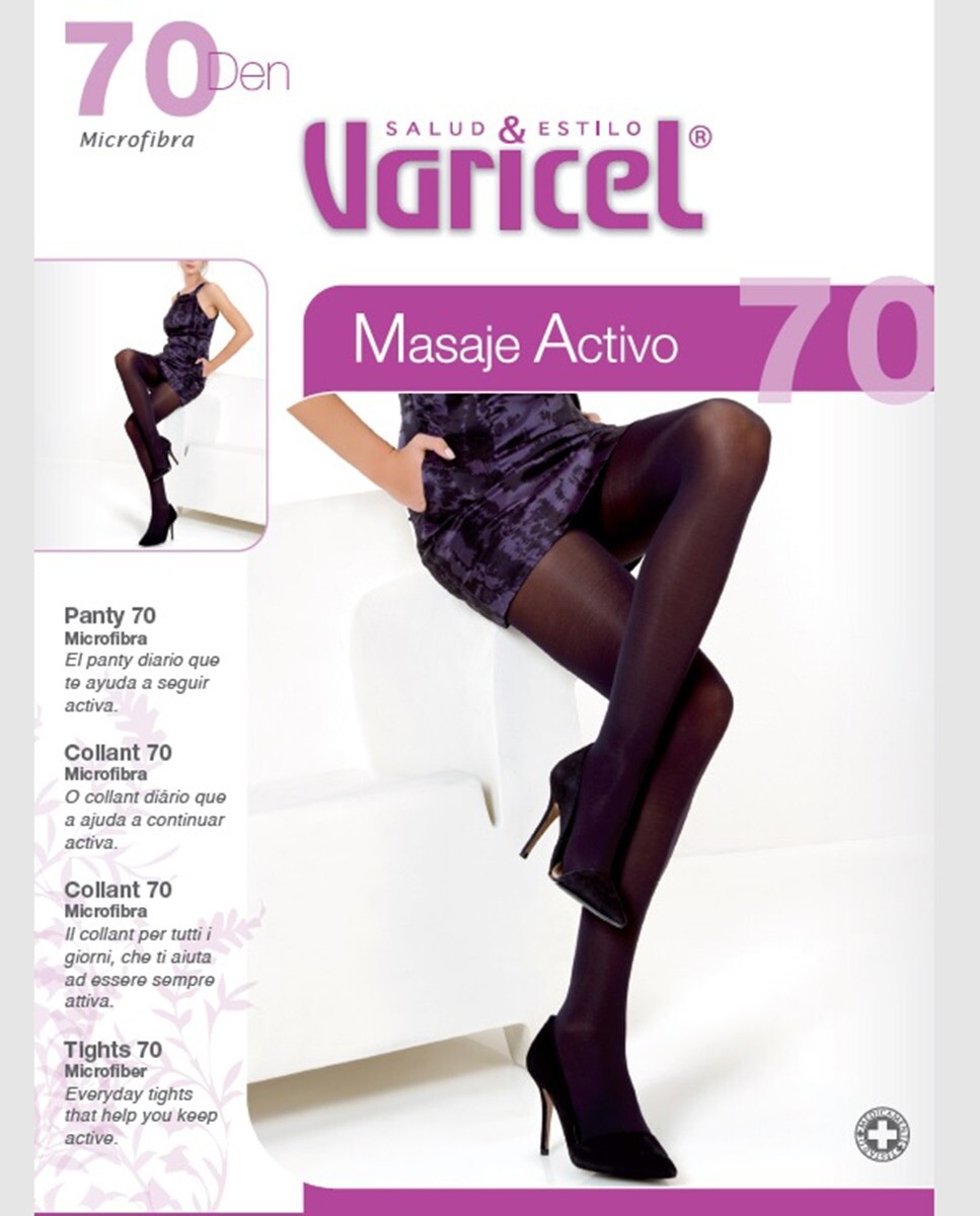 

Женские трусы Varicel для медицинского отдыха 70 из микрофибры Varicel, черный