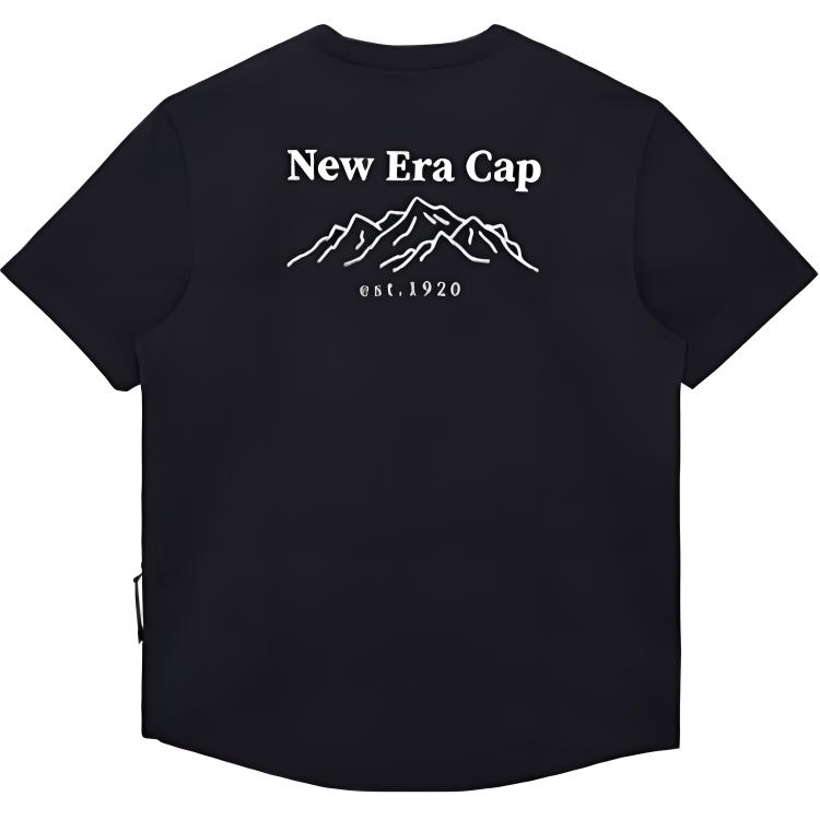 

New Era Футболка унисекс черная FW24, Черный, New Era Футболка унисекс черная FW24