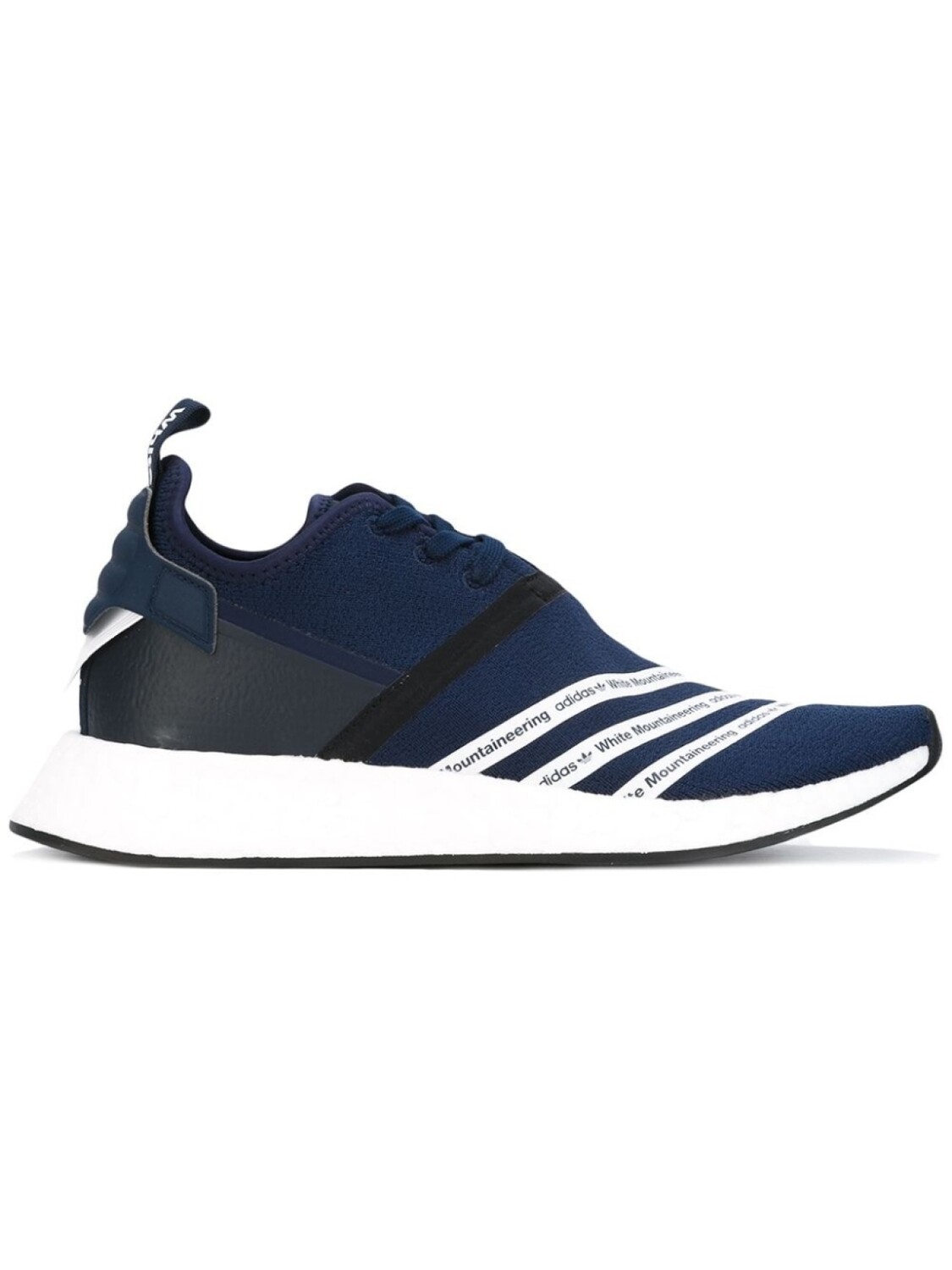 

Кроссовки Adidas Originals x White Mountaineering NMD_R2, темно-синий/белый