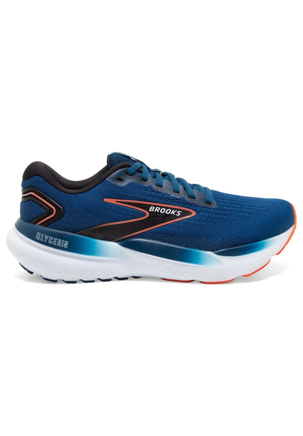 

Нейтральные кроссовки Glycerin Brooks, цвет blue opal black nasturtium