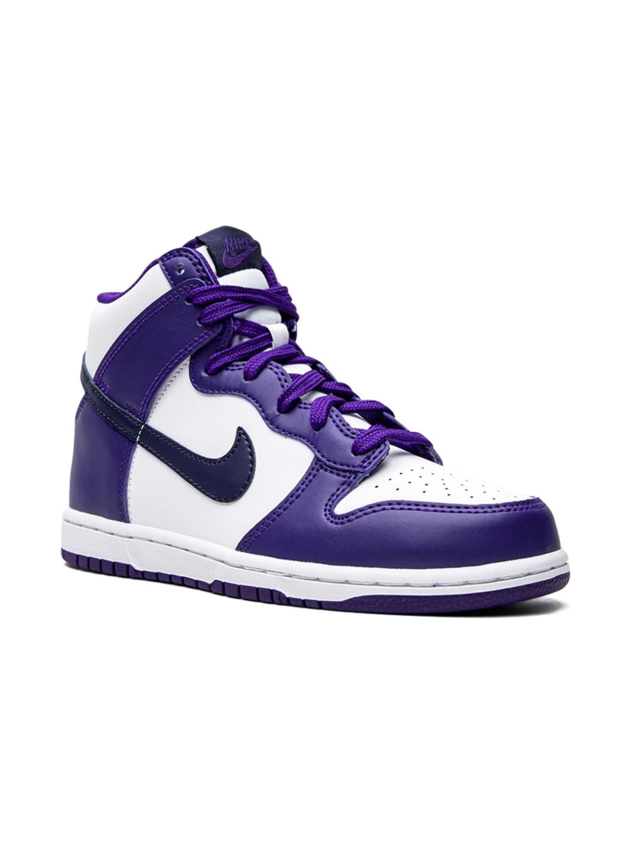 

Кроссовки Dunk High Nike Kids, белый