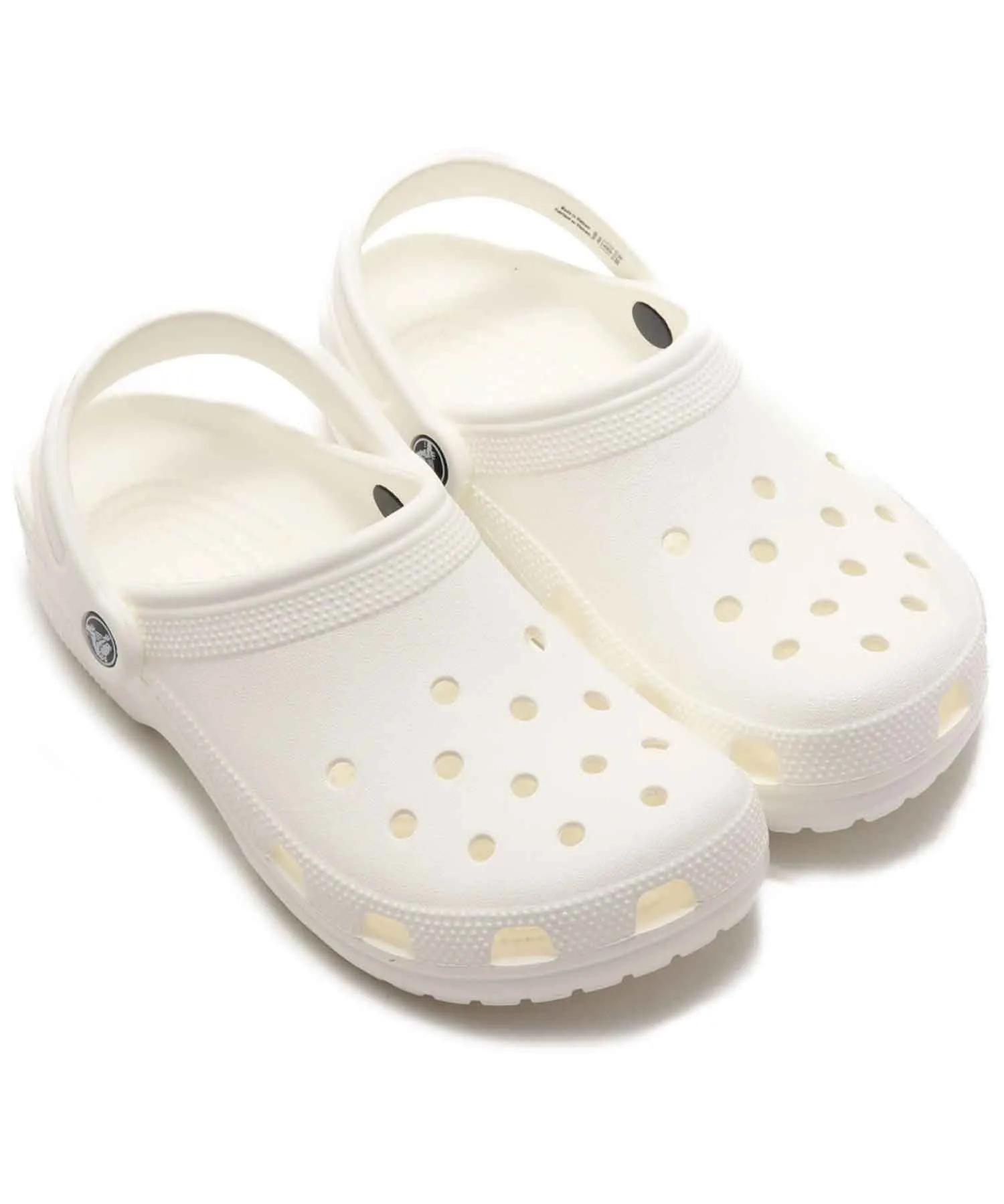 Универсальные сандалии из легкого материала Crocs Classic белые