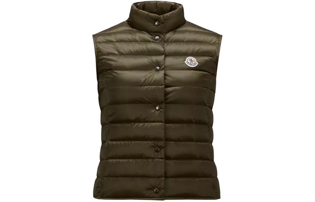 

Жилет женский оливково-зеленый Moncler