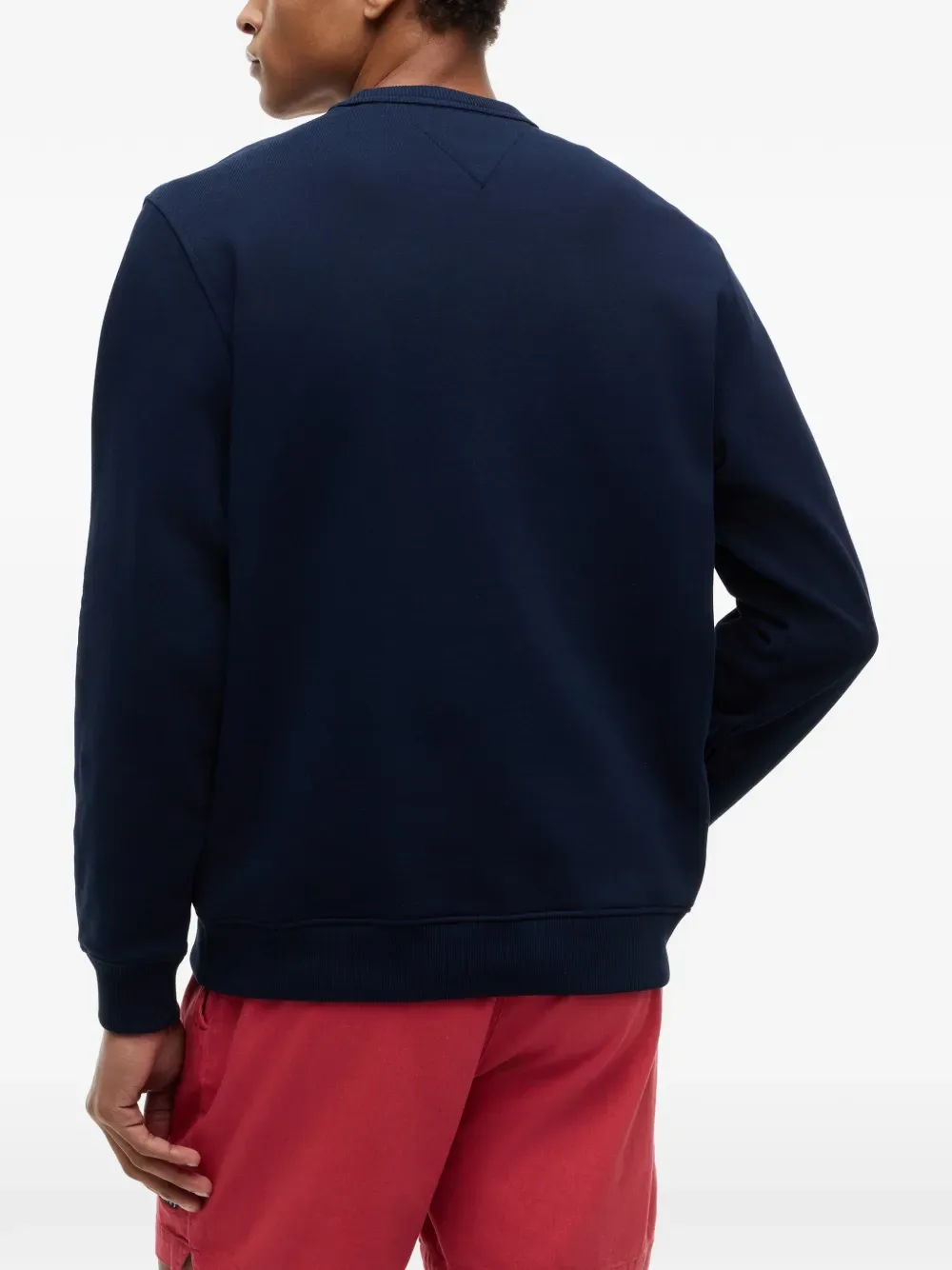 Свитшот с логотипом Tommy Hilfiger, синий — фото 4