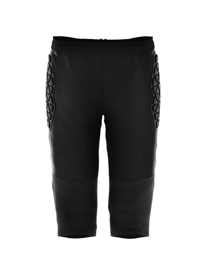 Uhlsport Вратарские штаны ANATOMIC GOALKEEPER LONGSHORTS черного цвета — фото 2