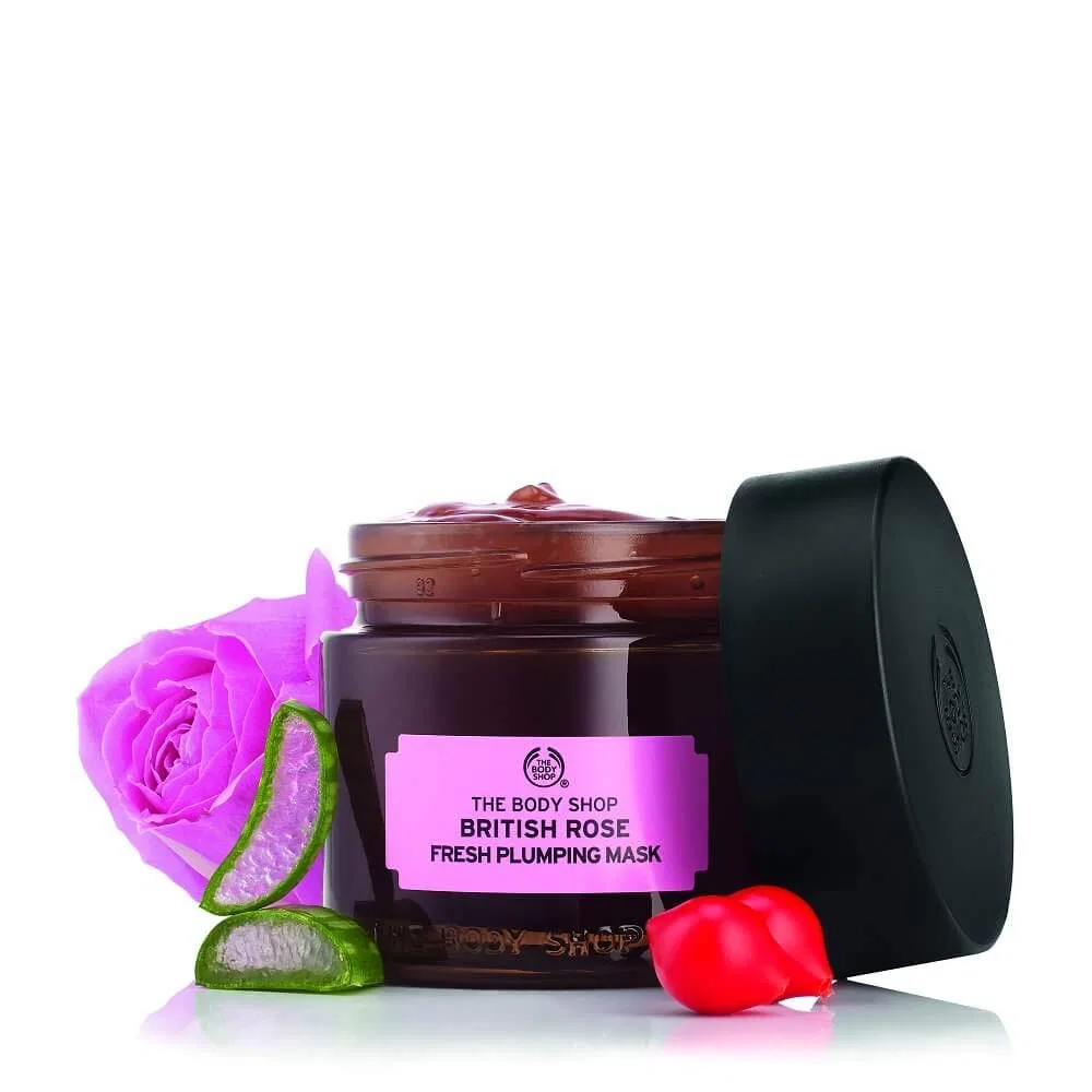 Маска для лица The Body Shop — «British Rose Fresh Plumping» от
