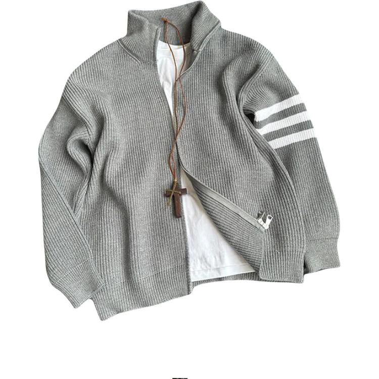 

Трикотажная водолазка Unisex Stand Collar Moderate VanCamel, серый