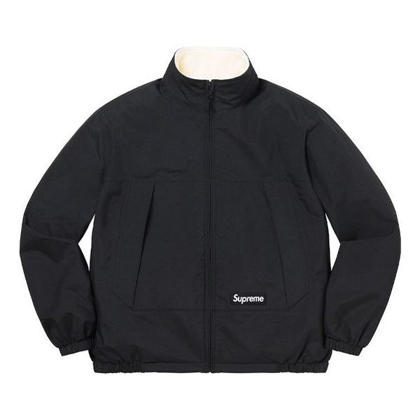 

Куртка x polartec gore-tex reversible lined jacket 'black white teal' Supreme, черный