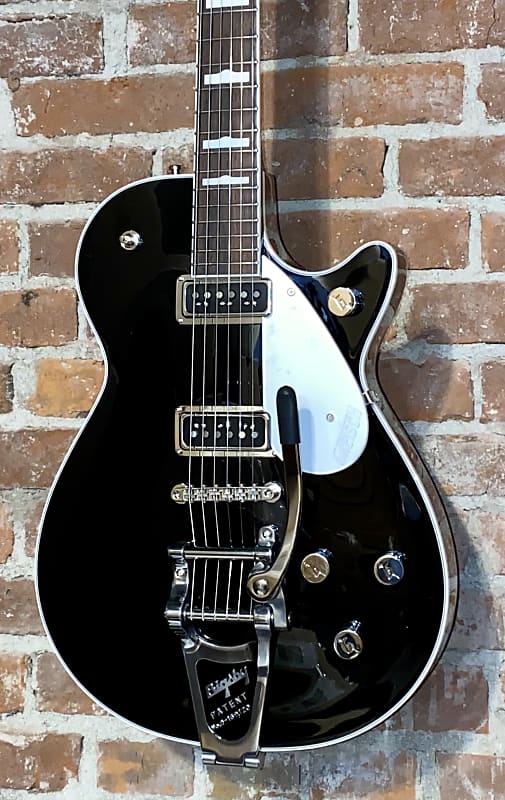 

Электрогитара Gretsch G6128T Player's Edition Jet DS with Bigsby Electric Guitar - Black with Rosewood Fingerboard